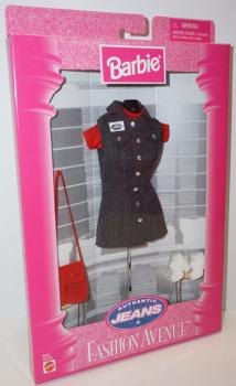 Mattel - Barbie - Fashion Avenue - Authentic Jeans - Denim Jumper - Tenue